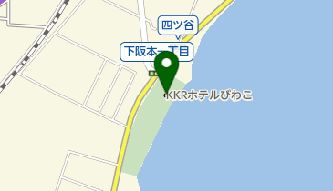 KKRホテルびわこマリーナの地図画像