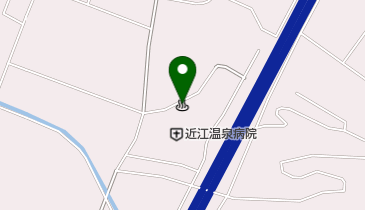 近江温泉の地図画像