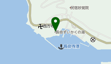 長命寺温泉天葉の湯の地図画像