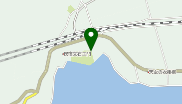 余呉湖の地図画像