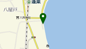 蓬莱浜水泳場の地図画像