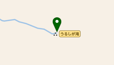 うるしが滝の地図画像