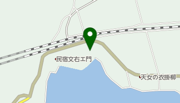 余呉湖の地図画像