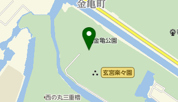 金亀公園の地図画像