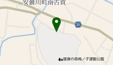 健康の森梅ノ子運動公園の地図画像