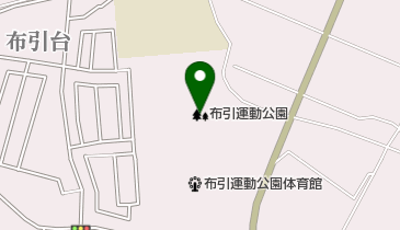 東近江市総合運動公園の地図画像