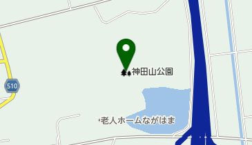 神田山公園の地図画像