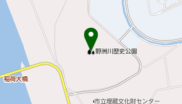 野洲川歴史公園の地図画像
