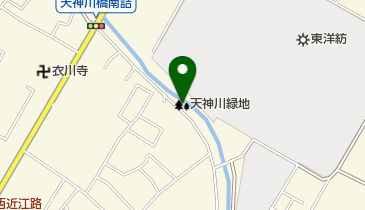 天神川緑地の地図画像