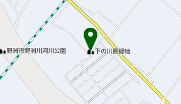 下の川原緑地の地図画像