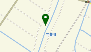 宇曽川緑地の地図画像