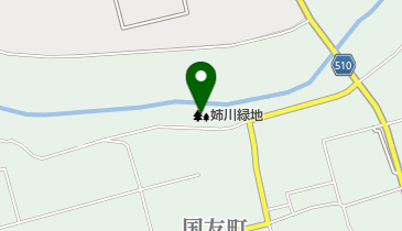 姉川緑地の地図画像