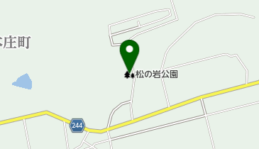 松の岩公園の地図画像