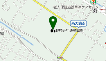 野村少年運動公園の地図画像