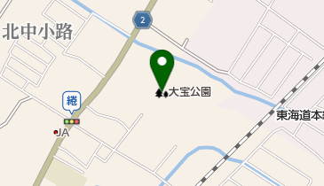 大宝公園の地図画像