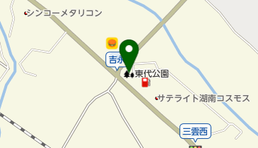 東代公園の地図画像
