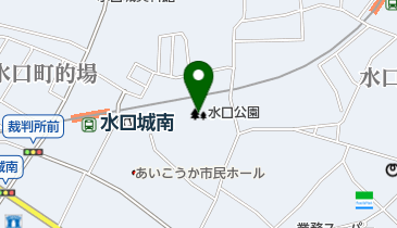 水口公園の地図画像