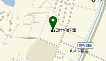 田代が池公園の地図画像