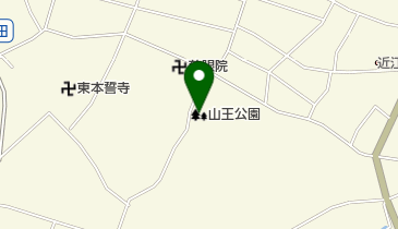 山王公園の地図画像