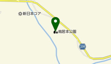 鳥居本公園の地図画像