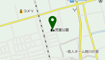 児童公園の地図画像