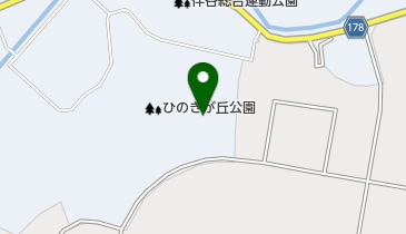 ひのきが丘公園の地図画像