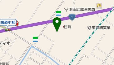 滋賀日野自動車栗東支店の地図画像