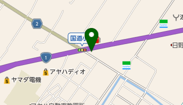 ボルボ・カーズ栗東の地図画像