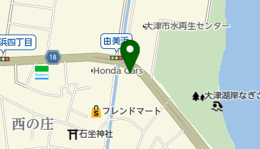 ボルボ・カーズ大津の地図画像