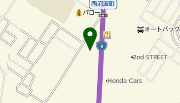 京滋マツダ彦根ユーカーランドの地図画像