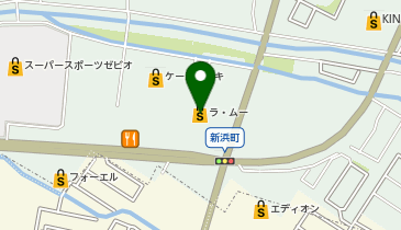 ラ・ムー草津店の地図画像