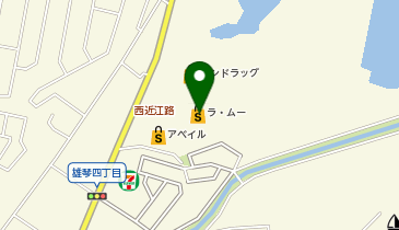 ラ・ムー雄琴店の地図画像