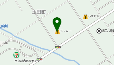 ラ・ムー近江八幡店の地図画像