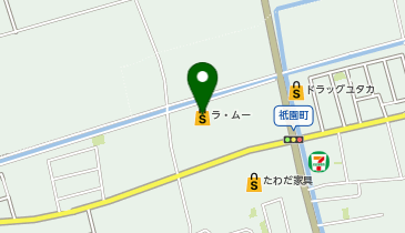 ラ・ムー長浜店の地図画像