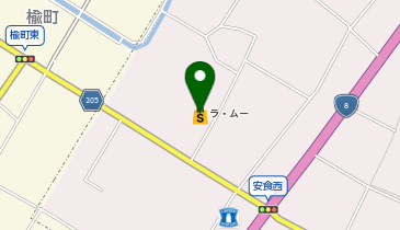 ラ・ムー豊郷店の地図画像