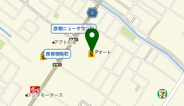 バーガーキング彦根パリヤ店の地図画像