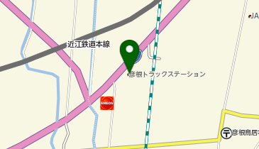 彦根トラックステーションの地図画像