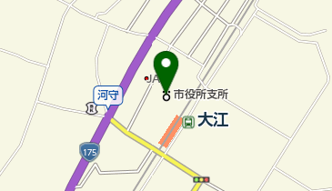 福知山市役所大江支所の地図画像