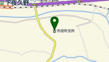 福知山市役所夜久野支所の地図画像