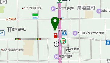 京都府下京警察署の地図画像