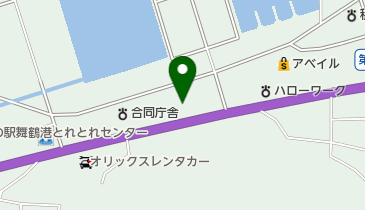 京都地方法務局舞鶴支局の地図画像