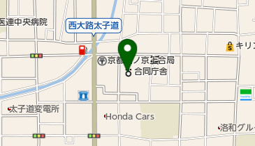 中京税務署の地図画像