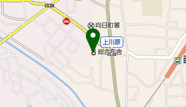 山城広域振興局健康福祉部乙訓保健所の地図画像