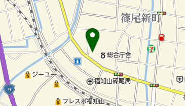 中丹広域振興局健康福祉部中丹西保健所の地図画像