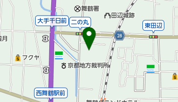 舞鶴年金事務所の地図画像
