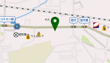 ハローワーク綾部の地図画像