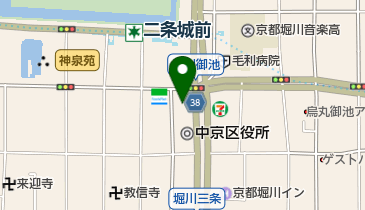 中京消防署の地図画像