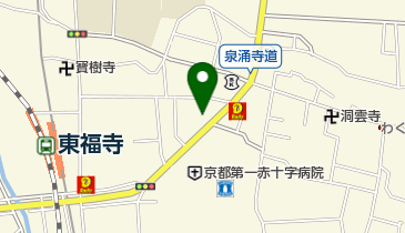 東山消防署泉涌寺消防出張所の地図画像