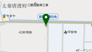 右京消防署梅津消防出張所の地図画像