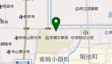 左京消防署岡崎消防出張所の地図画像